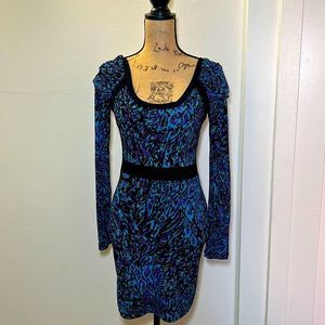Vintage BCBG Generation Print Dress